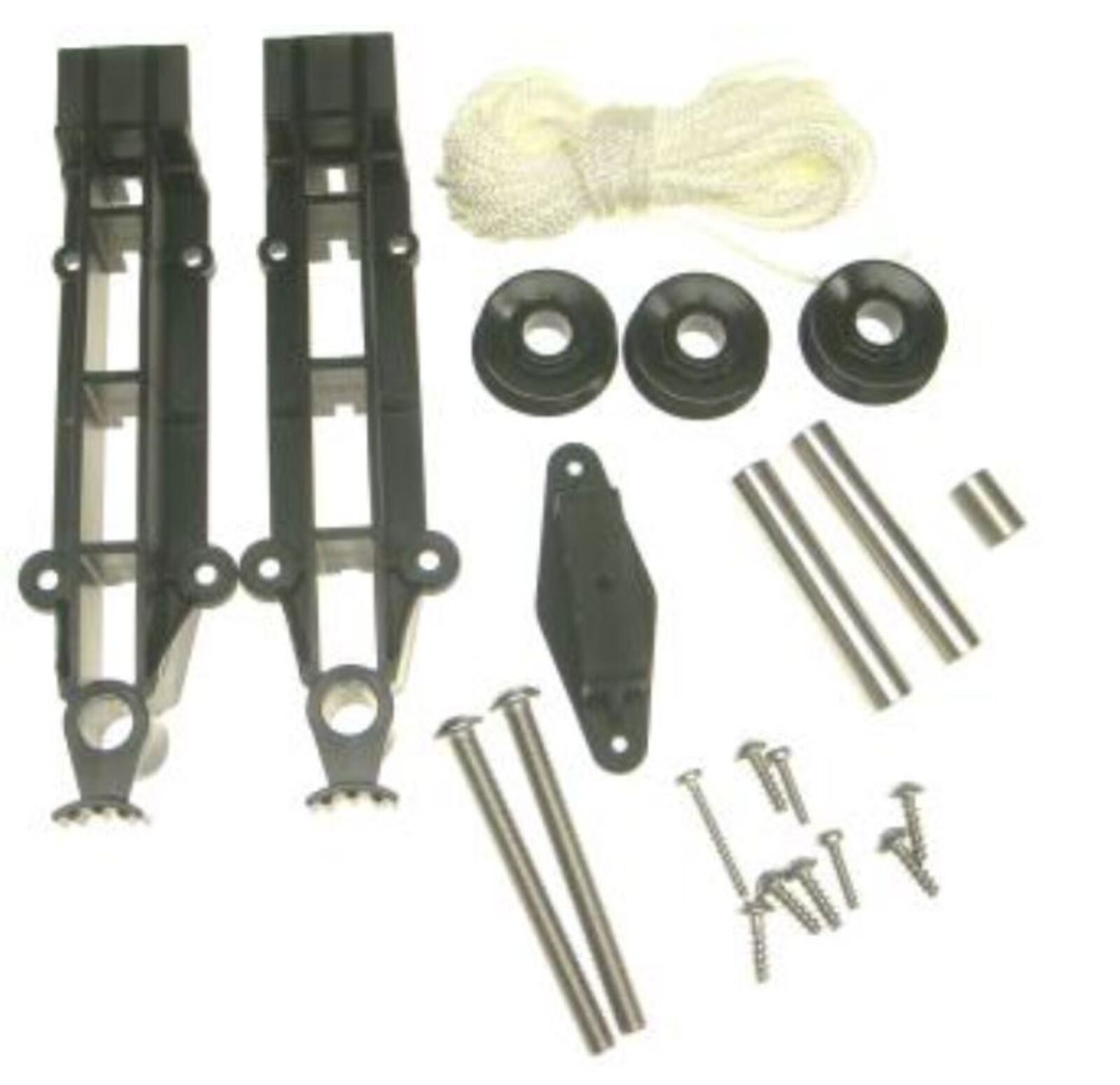 Rope guide f/adjusting unit above MVT